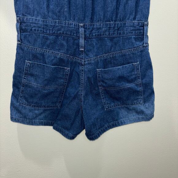AG Adriano Goldschmied “Rhonda” Utility Denim Romper – Size Small - Picture 10 of 15